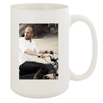 Jason Statham 15oz White Mug