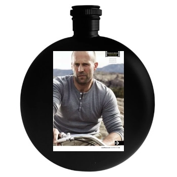 Jason Statham Round Flask