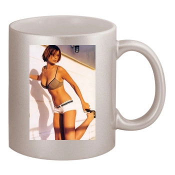 Catherine Bell 11oz Metallic Silver Mug