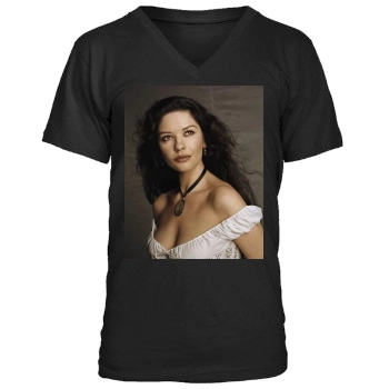 Catherine Zeta-Jones Men's V-Neck T-Shirt