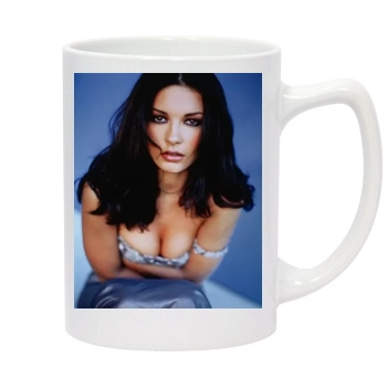 Catherine Zeta-Jones 14oz White Statesman Mug