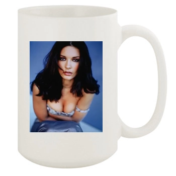 Catherine Zeta-Jones 15oz White Mug