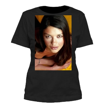 Catherine Zeta-Jones Women's Cut T-Shirt