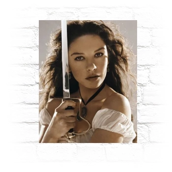 Catherine Zeta-Jones Metal Wall Art