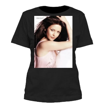 Catherine Zeta-Jones Women's Cut T-Shirt