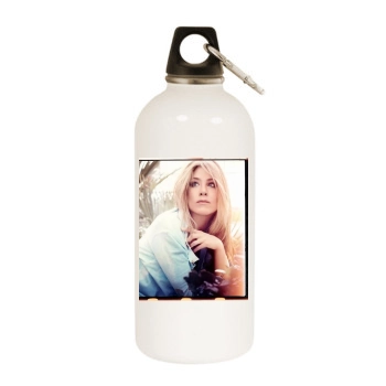 Jennifer Aniston White Water Bottle With Carabiner