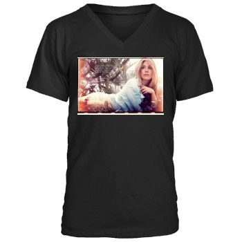 Jennifer Aniston Men's V-Neck T-Shirt