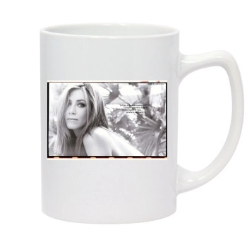 Jennifer Aniston 14oz White Statesman Mug