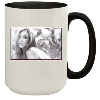 Jennifer Aniston 15oz Colored Inner & Handle Mug