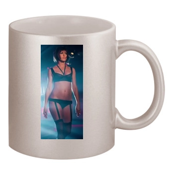 Jennifer Aniston 11oz Metallic Silver Mug