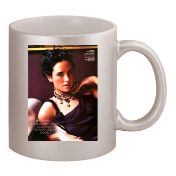 Jennifer Connelly 11oz Metallic Silver Mug