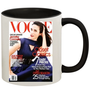 Jennifer Connelly 11oz Colored Inner & Handle Mug