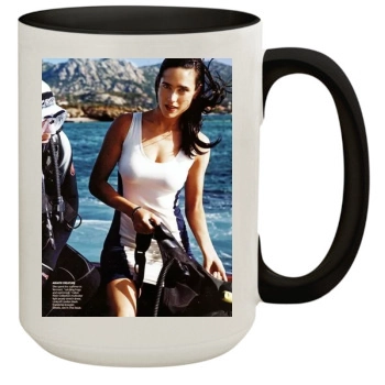 Jennifer Connelly 15oz Colored Inner & Handle Mug