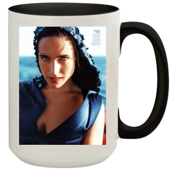 Jennifer Connelly 15oz Colored Inner & Handle Mug