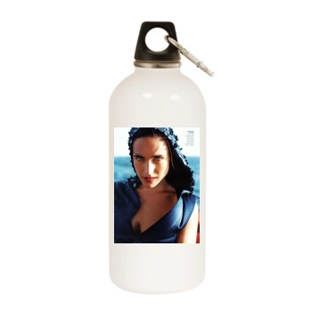 Jennifer Connelly White Water Bottle With Carabiner