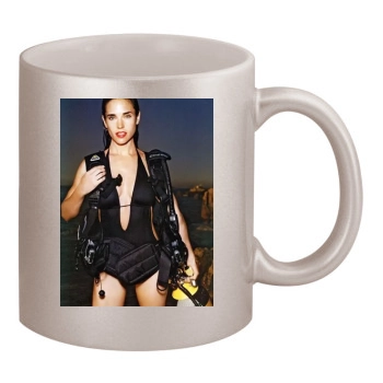 Jennifer Connelly 11oz Metallic Silver Mug