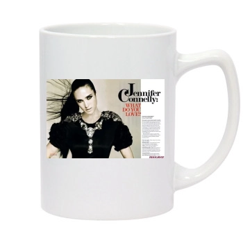 Jennifer Connelly 14oz White Statesman Mug