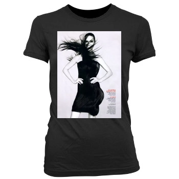 Jennifer Connelly Women's Junior Cut Crewneck T-Shirt