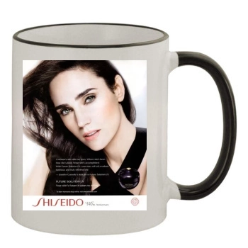 Jennifer Connelly 11oz Colored Rim & Handle Mug