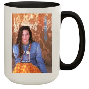 Jennifer Connelly 15oz Colored Inner & Handle Mug