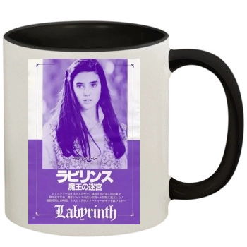 Jennifer Connelly 11oz Colored Inner & Handle Mug