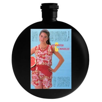 Jennifer Connelly Round Flask