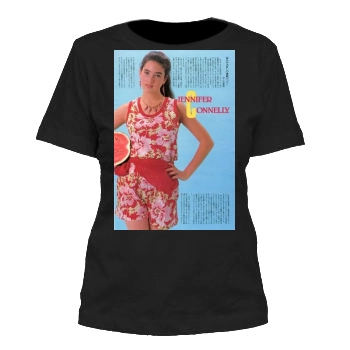 Jennifer Connelly Women's Cut T-Shirt