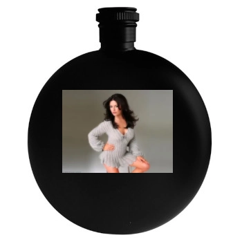 Catherine Zeta-Jones Round Flask