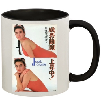 Jennifer Connelly 11oz Colored Inner & Handle Mug