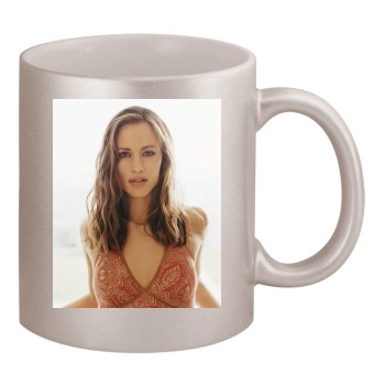 Jennifer Garner 11oz Metallic Silver Mug