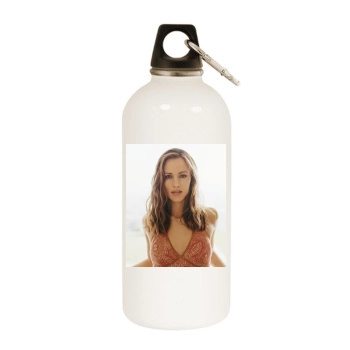 Jennifer Garner White Water Bottle With Carabiner