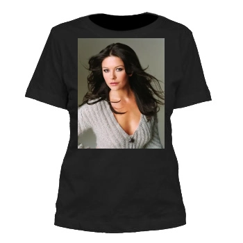 Catherine Zeta-Jones Women's Cut T-Shirt