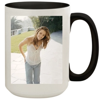 Jennifer Garner 15oz Colored Inner & Handle Mug