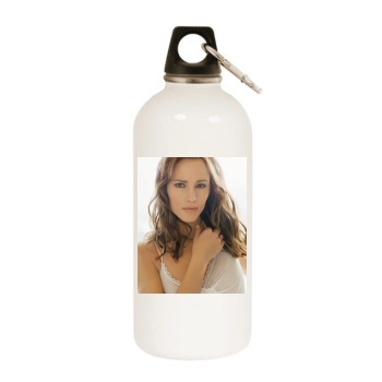 Jennifer Garner White Water Bottle With Carabiner