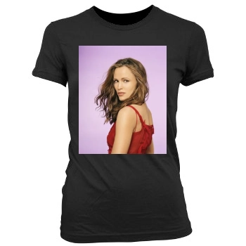 Jennifer Garner Women's Junior Cut Crewneck T-Shirt