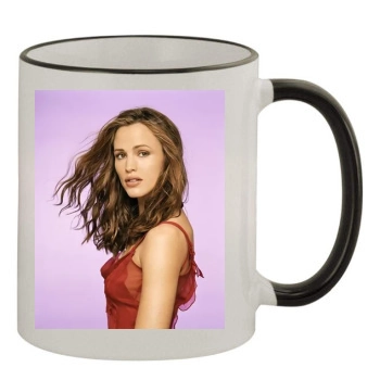 Jennifer Garner 11oz Colored Rim & Handle Mug