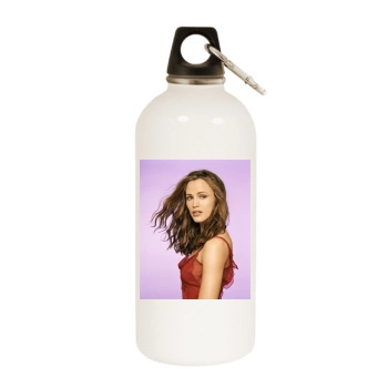 Jennifer Garner White Water Bottle With Carabiner