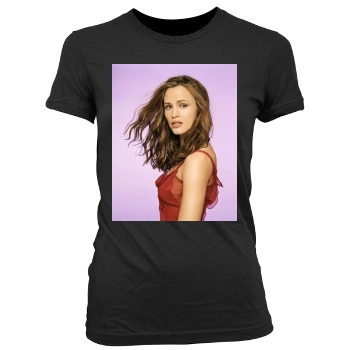 Jennifer Garner Women's Junior Cut Crewneck T-Shirt