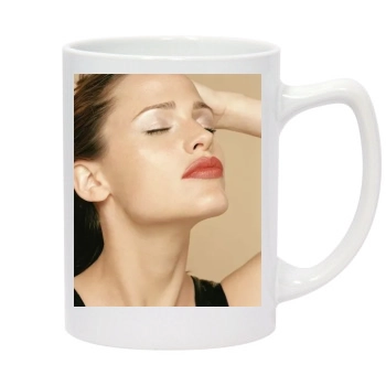 Jennifer Garner 14oz White Statesman Mug