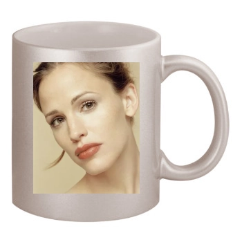 Jennifer Garner 11oz Metallic Silver Mug