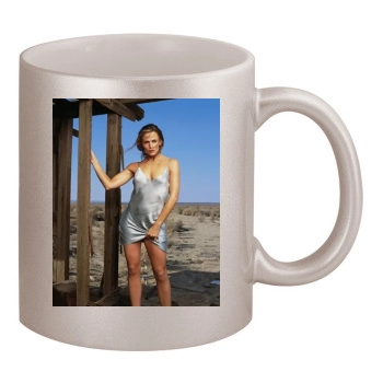 Jennifer Garner 11oz Metallic Silver Mug