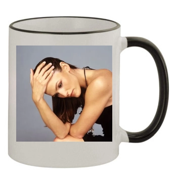 Jennifer Garner 11oz Colored Rim & Handle Mug