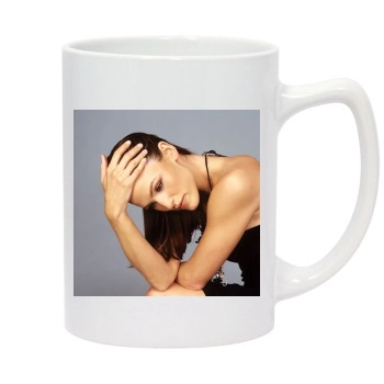 Jennifer Garner 14oz White Statesman Mug