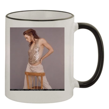 Jennifer Garner 11oz Colored Rim & Handle Mug