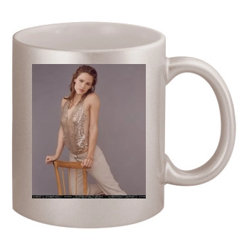 Jennifer Garner 11oz Metallic Silver Mug