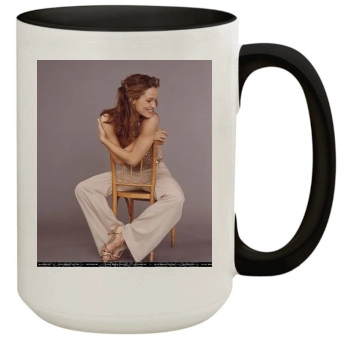 Jennifer Garner 15oz Colored Inner & Handle Mug