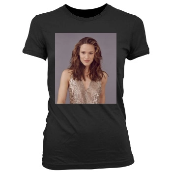 Jennifer Garner Women's Junior Cut Crewneck T-Shirt