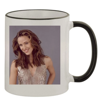 Jennifer Garner 11oz Colored Rim & Handle Mug