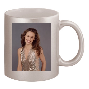 Jennifer Garner 11oz Metallic Silver Mug