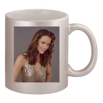 Jennifer Garner 11oz Metallic Silver Mug